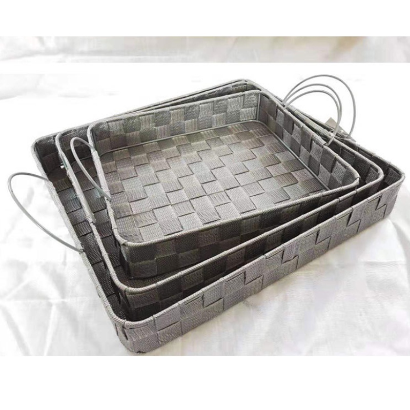 ถาดเก็บผ้าที่ทำด้วยมือโพรพิลีน