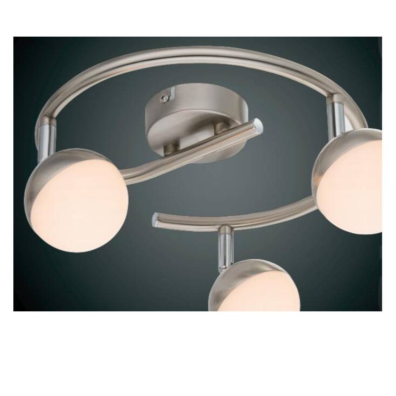 ไฟ LED แรงดันสูงสปอตไลต์ -3 พร้อมเฉดสีพลาสติกครึ่งทรงกลม