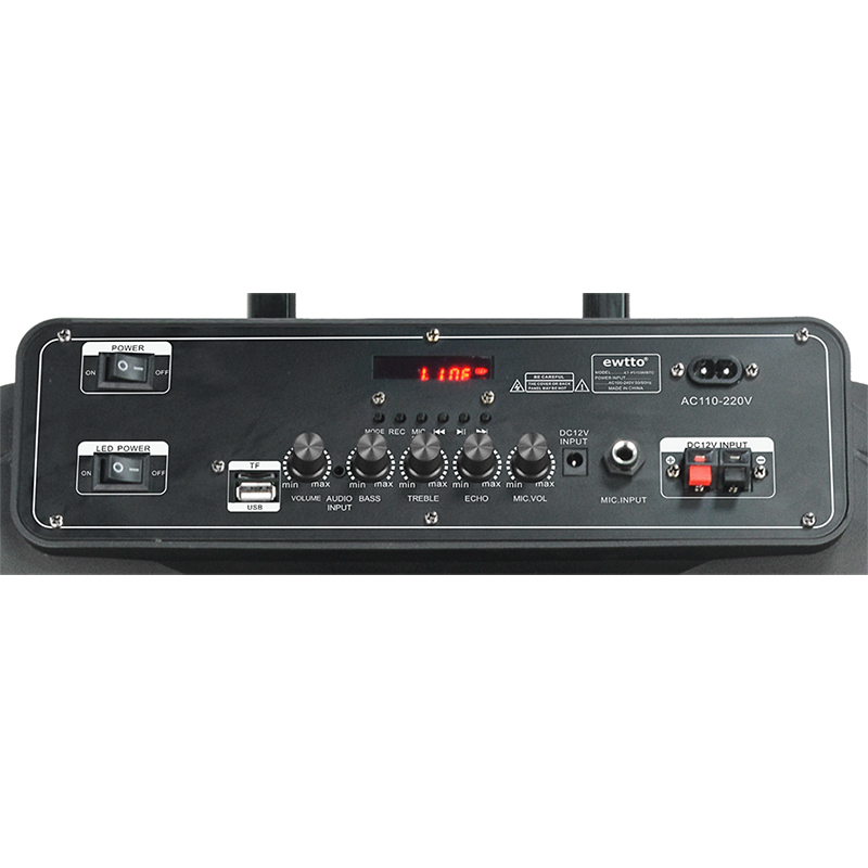 รถเข็นลำโพง y-k9-12zh