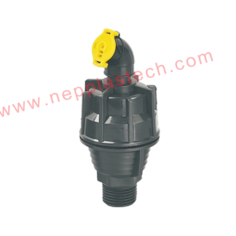 การเกษตรและสวนระบบชลประทานพลาสติก 360 rotator หัวฉีด