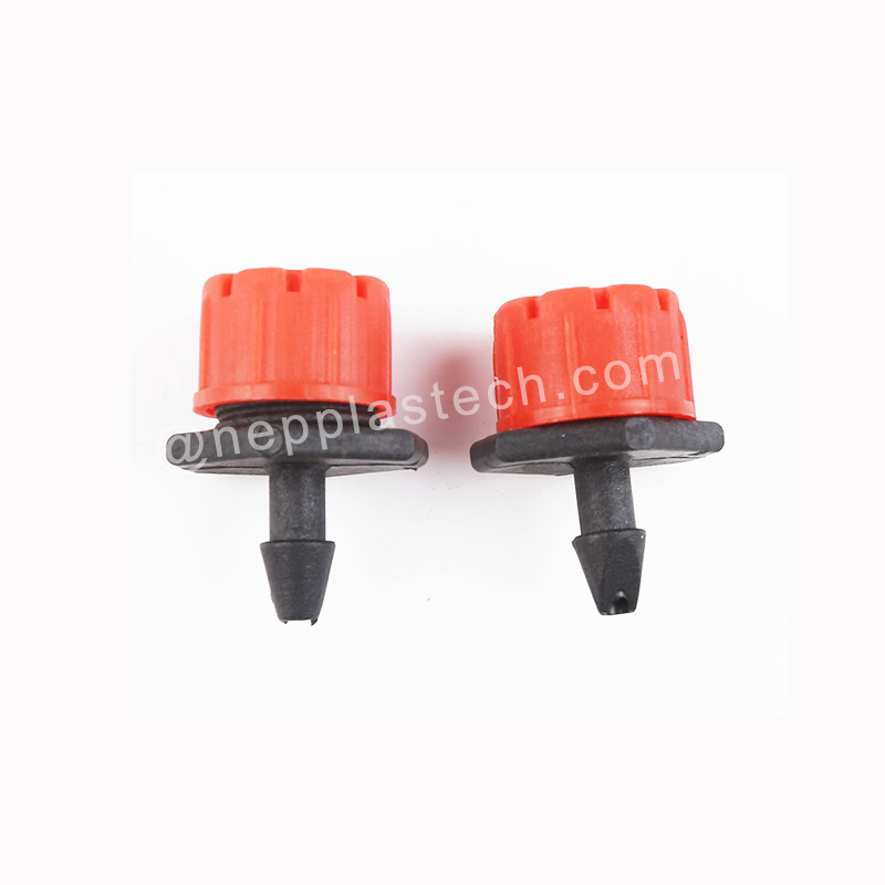 น้ำ drippers ระบบชลประทานน้ำหยดชลประทานปรับหัว dripper