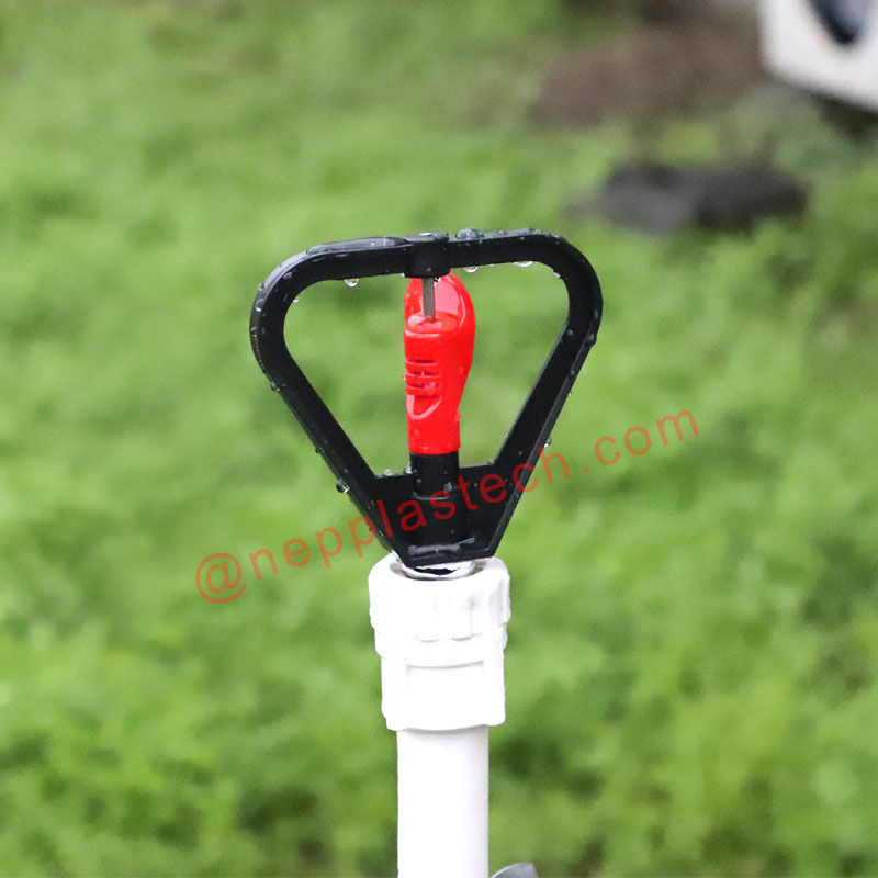 1\/2 นิ้วรูปทรงผีเสื้อสวนผลไม้และสวนสนามหญ้าอัตโนมัติชลประทานหมุนหัวสปริงเกลอร์