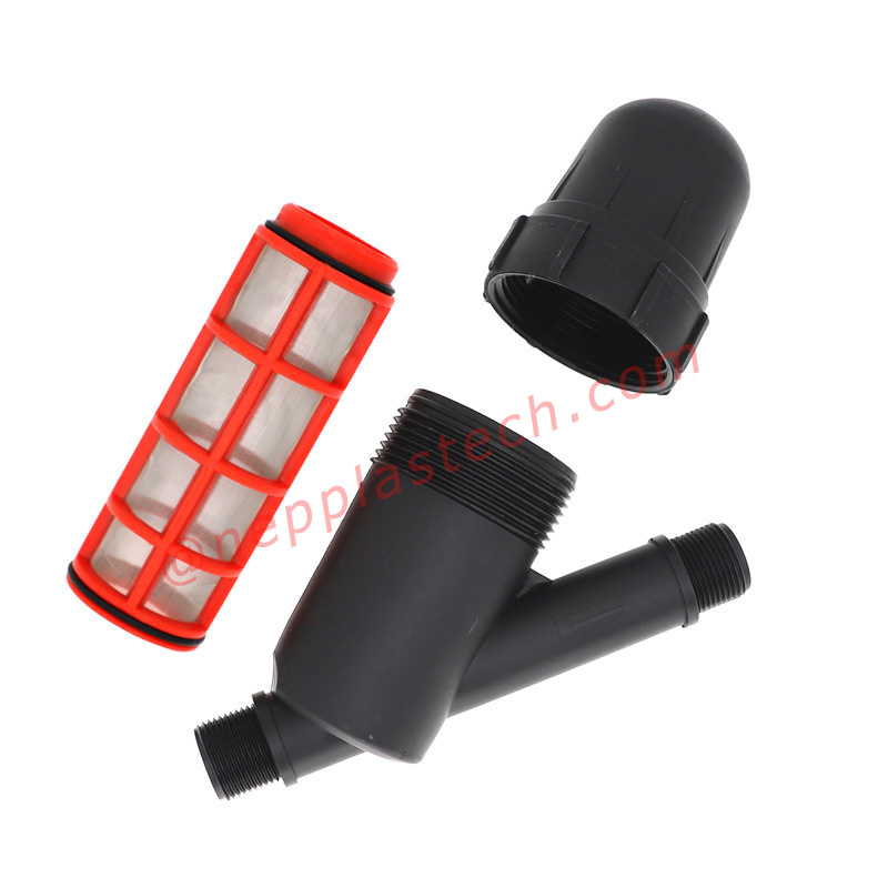 1 นิ้วการเกษตรระบบน้ำหยด irrigaiton แผ่นกรองสวนภูมิทัศน์ชลประทานหน้าจอกรองกรองประเภท Y