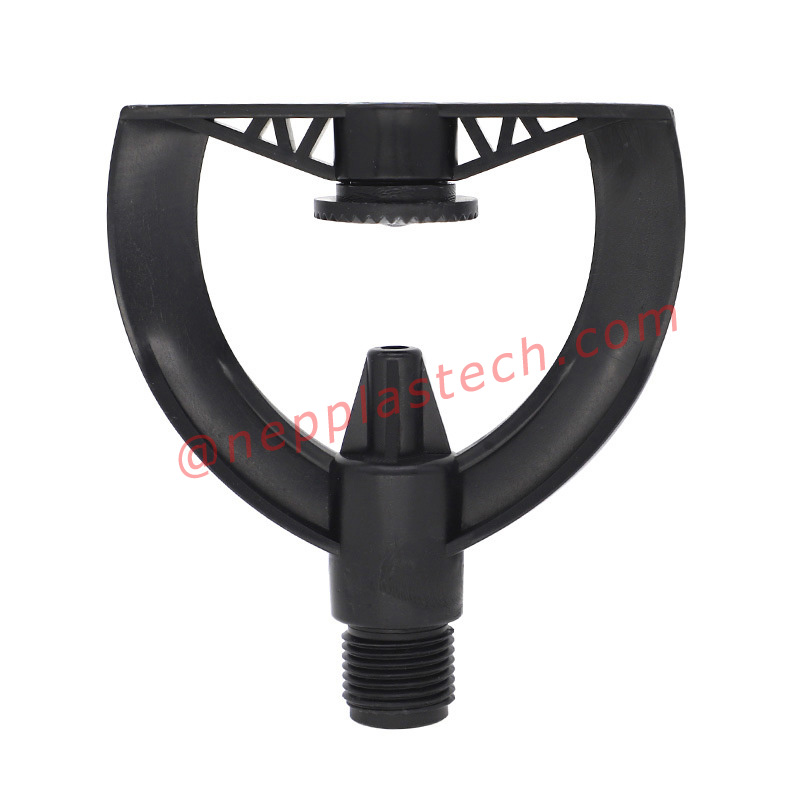 ครึ่งนิ้วภูมิทัศน์ชลประทานหักเหแสงหัวฉีดสนามหญ้าอัตโนมัติชลประทานพลาสติกผีเสื้อหัวฉีดสเปรย์