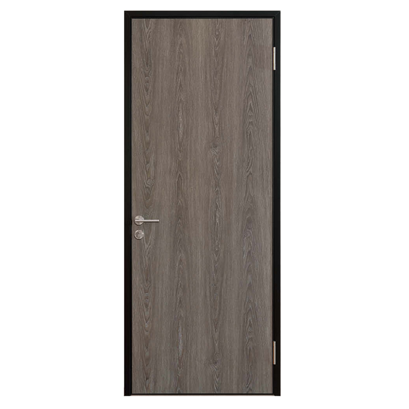 ประตูไม้กรอบอลูมิเนียมประตูไม้