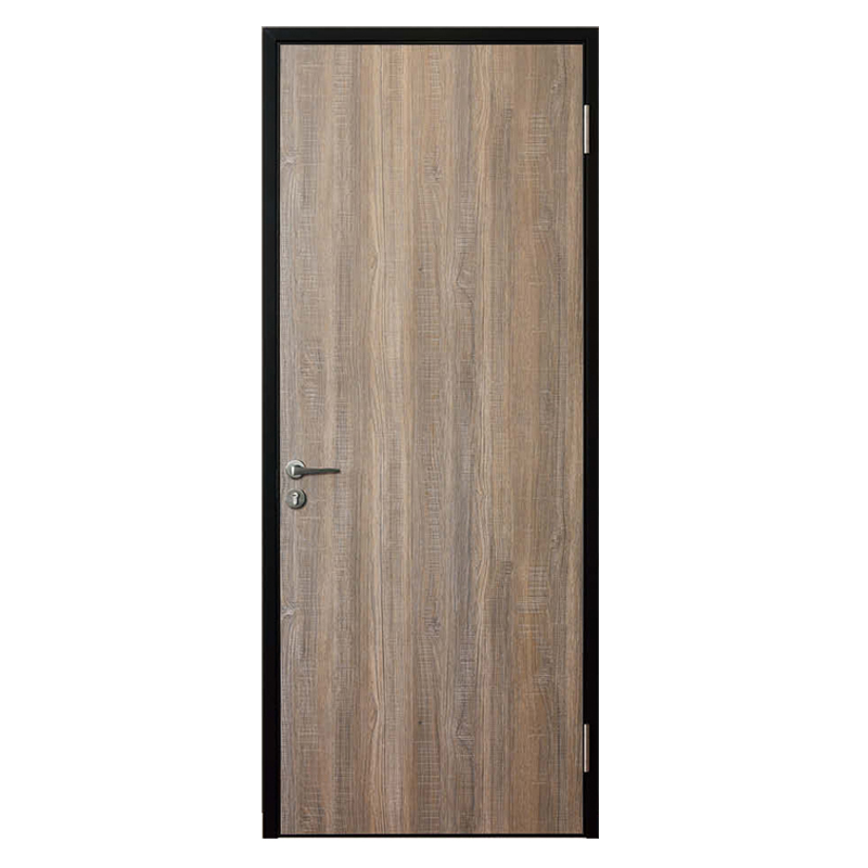 ประตูไม้กรอบอลูมิเนียมประตูไม้