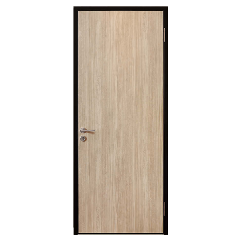 ประตูไม้กรอบอลูมิเนียมประตูไม้