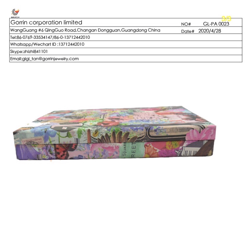 GL-PA0024 กล่องเสื้อผ้า