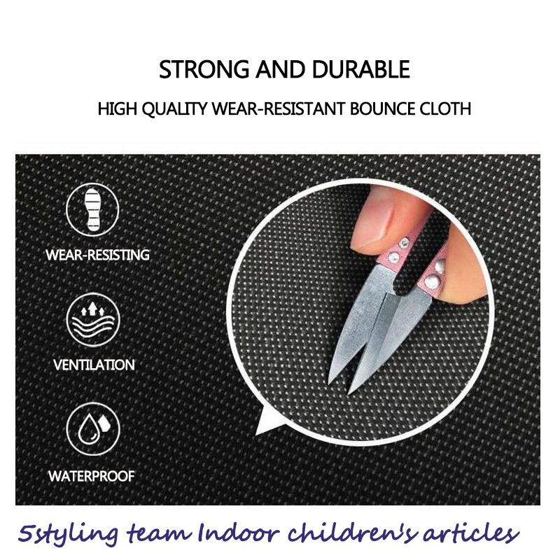 Trampoline บ้านเด็กในร่มพับฤดูใบไม้ผลิ trampoline ผู้ใหญ่ยิมเด็ก Trampoline