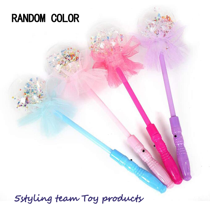 ของเล่นเรืองแสงกระพริบไม้กายสิทธิ์ขายส่งเจ็ดสีสันไม้กายสิทธิ์ดาวเคราะห์ร้อนคลื่นบอลไนท์มาร์เก็ตกิจกรรมของขวัญเล็กๆน้อย...