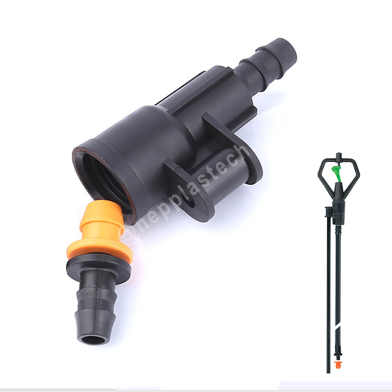 1\/2 \"ผีเสื้อสปริงเกลอร์สนามยืนเชื่อมต่อเข็ม 120 เซนติเมตรสนามหญ้าหัวสปริงเกลอร์ไมโครประกอบเดิมพัน...