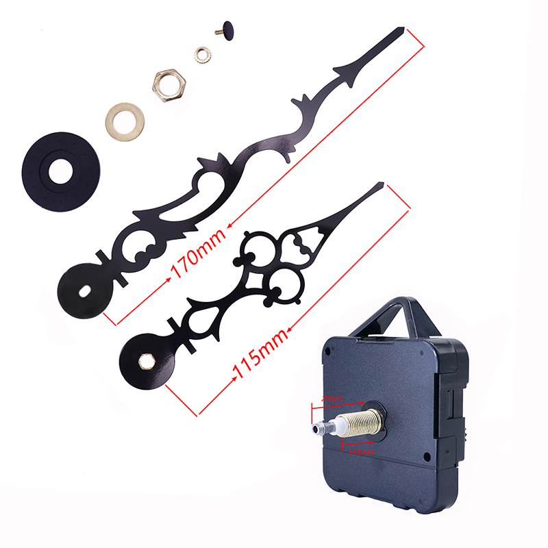 ขายส่ง 15mm แรงบิดขนาดใหญ่ฉันเพลานาฬิกาแขวนเคลื่อนไหวด้วยเข็มนาฬิกา