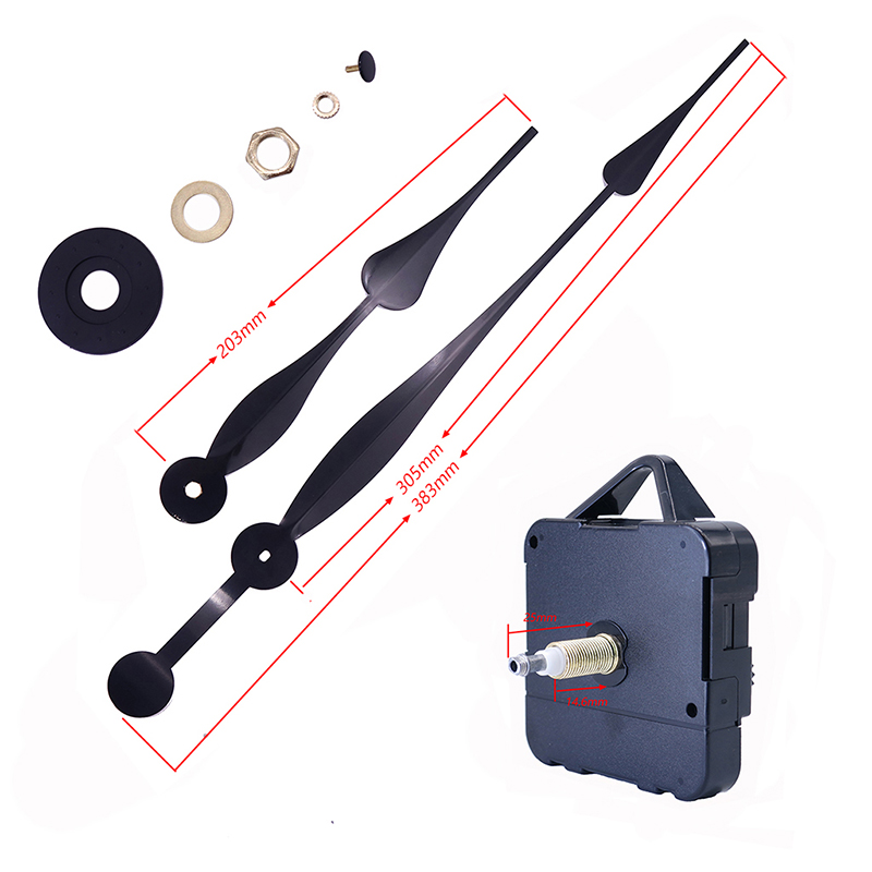 แรงบิดสูงฉันแกนนาฬิกาย้ายผนังและตัวชี้นาฬิกา