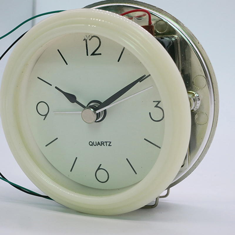 เส้นผ่านศูนย์กลาง 76 มม. สีเบจนาฬิกาติดผนังแบบดั้งเดิม