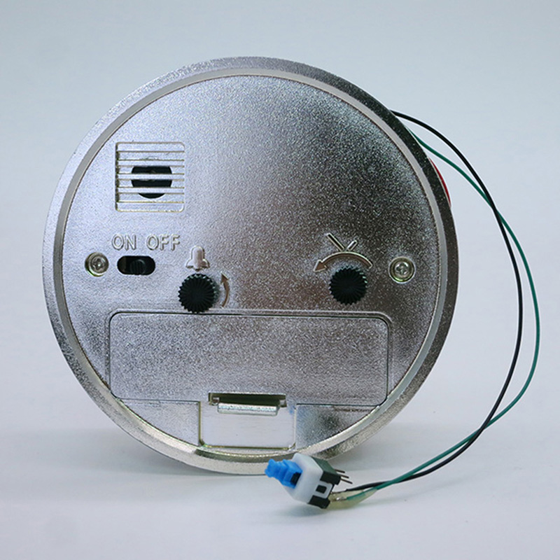 เส้นผ่านศูนย์กลาง 76 มม. สีเบจนาฬิกาติดผนังแบบดั้งเดิม