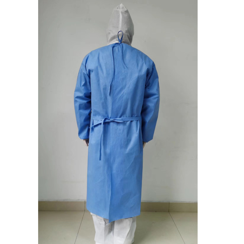 ชุดคลุมผ่าตัด SMS ผ่านการฆ่าเชื้อ