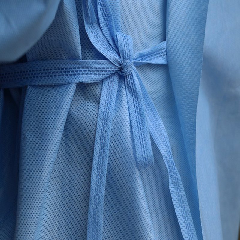 ชุดคลุมผ่าตัด SMS ผ่านการฆ่าเชื้อ