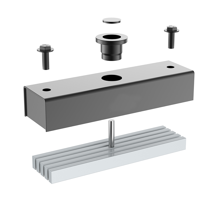 เครื่องมือยึดคอนกรีตที่ได้รับการสนับสนุนล่วงหน้าแม่เหล็กชัตเตอร์สูง 800kg, 1200kg 2000kgs