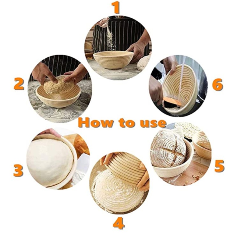 ตะกร้าพิสูจน์อักษร Banneton