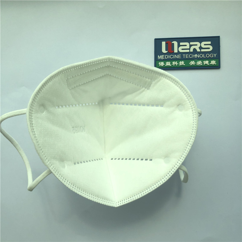 ที่มีคุณภาพดี 5ply หน้ากากกันฝุ่นใบหน้าโล่ฝุ่นหน้ากากใบหน้าทิ้ง kn95
