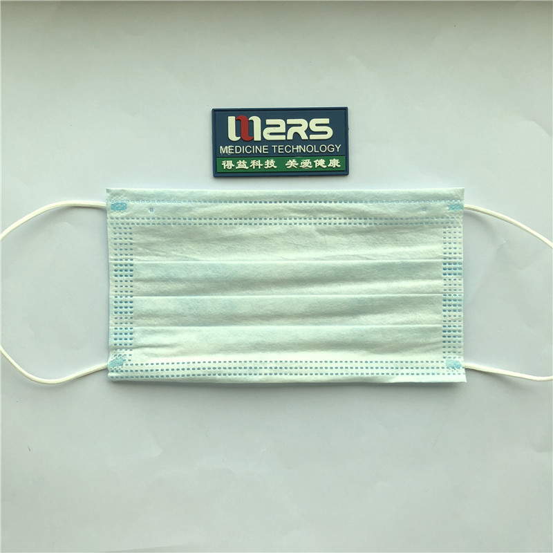 ขายส่งโรงงาน 3ply ไม่ทอหน้ากากทางการแพทย์ที่ใช้แล้วทิ้งที่มีหูห่วง