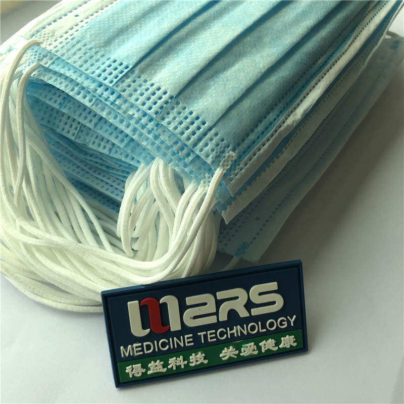 ขายส่งโรงงาน 3ply ไม่ทอหน้ากากทางการแพทย์ที่ใช้แล้วทิ้งที่มีหูห่วง
