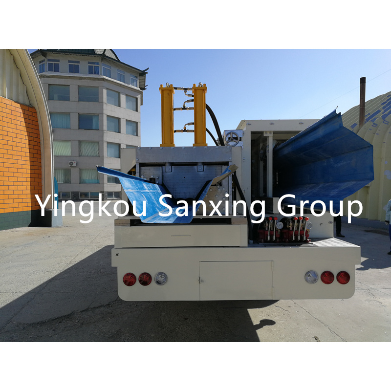 sx-acm-914-650 เครื่องขึ้นรูปหลังคาไม่มีคานโค้ง