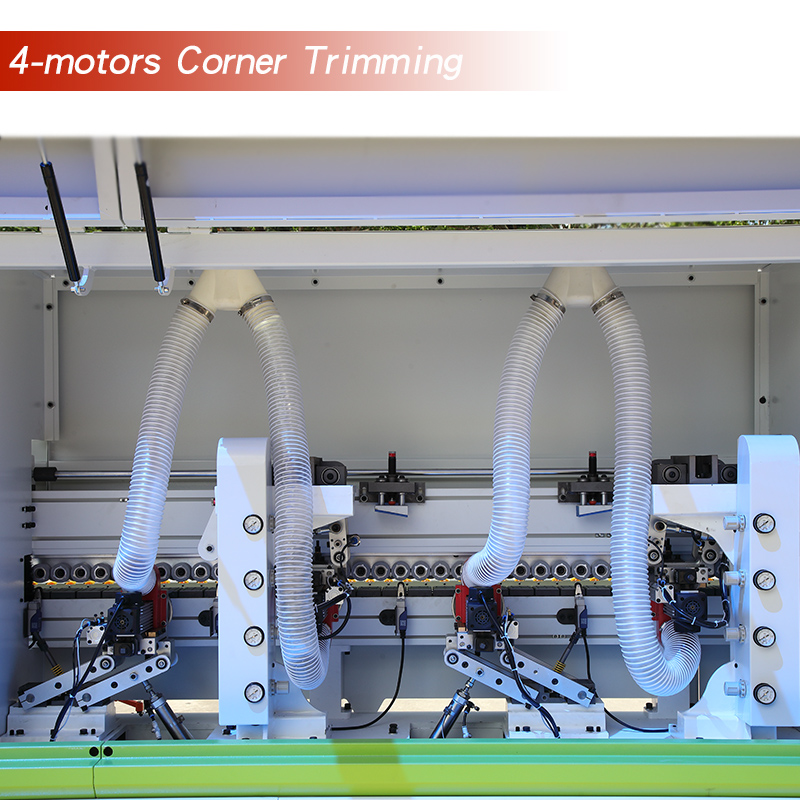 การตั้งค่าตัวเลือกของเครื่องปิดผนึก 4-motor ตัดมุม