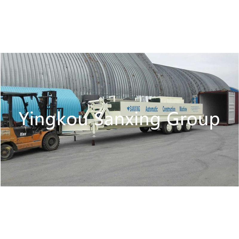 sx-acm-1000-550 เครื่องขึ้นรูปหลังคาไม่มีคานโค้ง