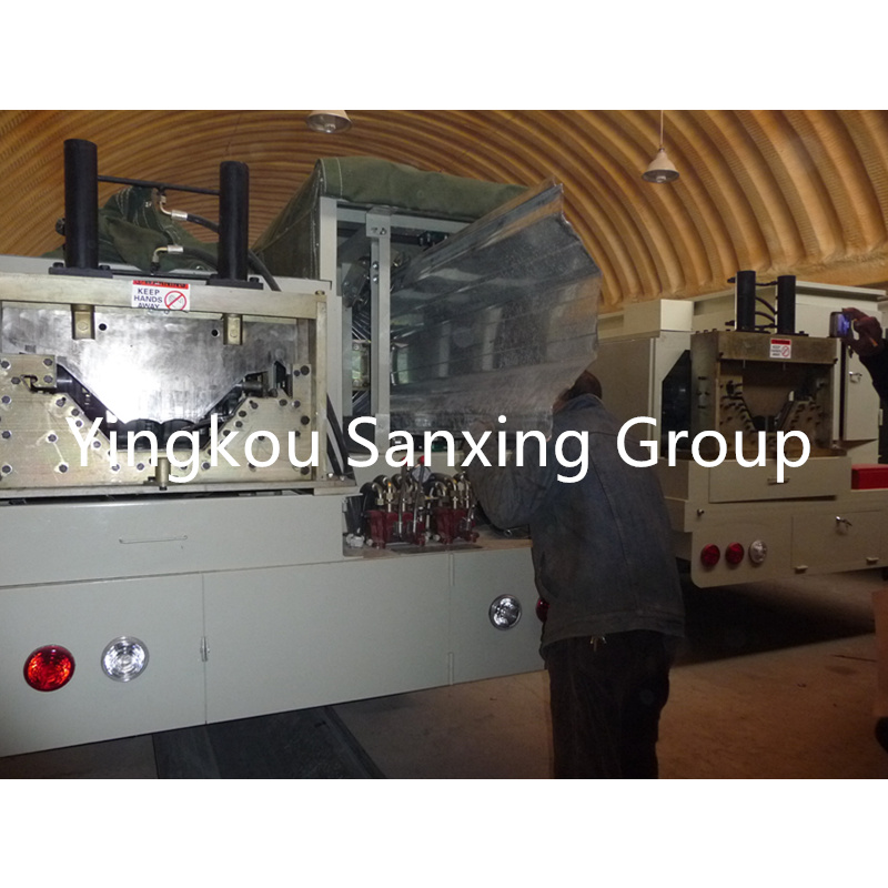 sx-acm-1000-700 เครื่องขึ้นรูปหลังคาไม่มีคานโค้ง