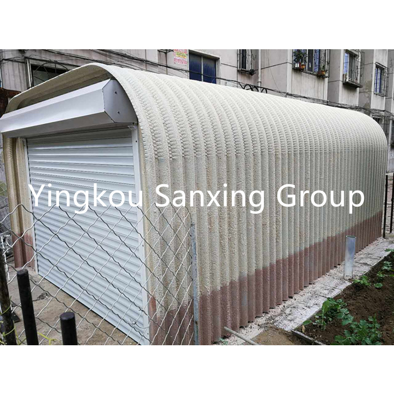 Quonset หลายรูปร่างสร้างสายการผลิต