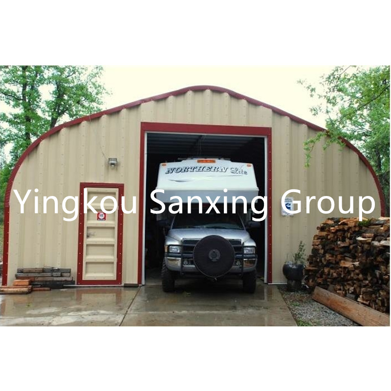 Quonset หลายรูปร่างสร้างสายการผลิต