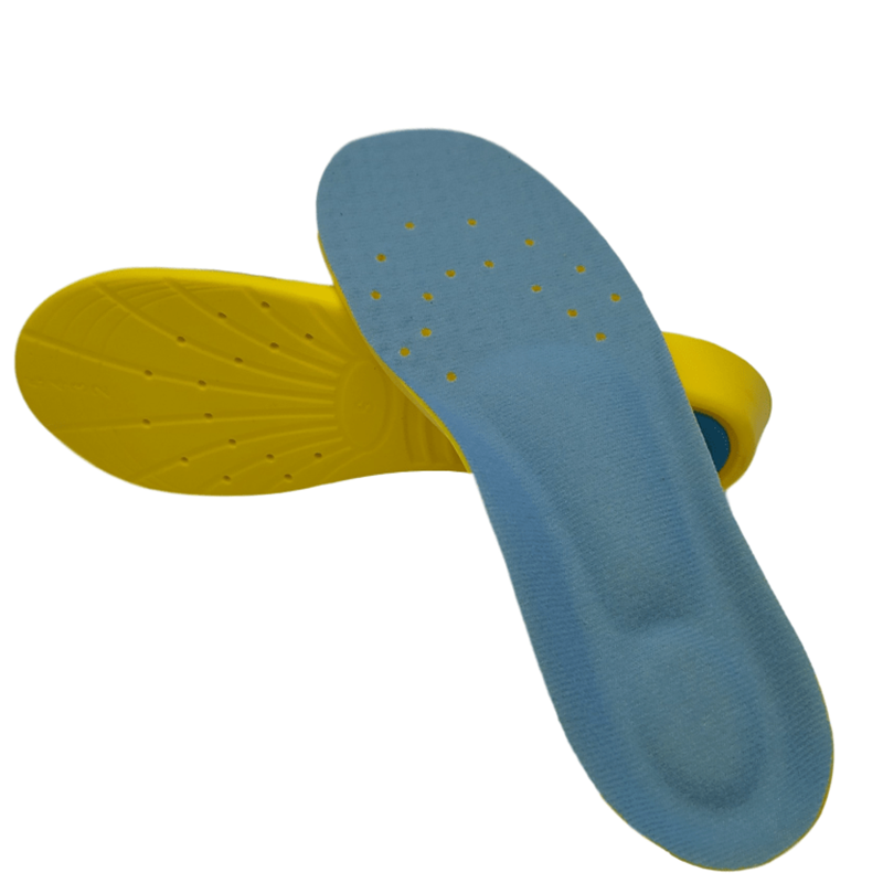 2020 ขายร้อน Shock Absorption Cushion Deep Heel Orthotic pu foam sport insole