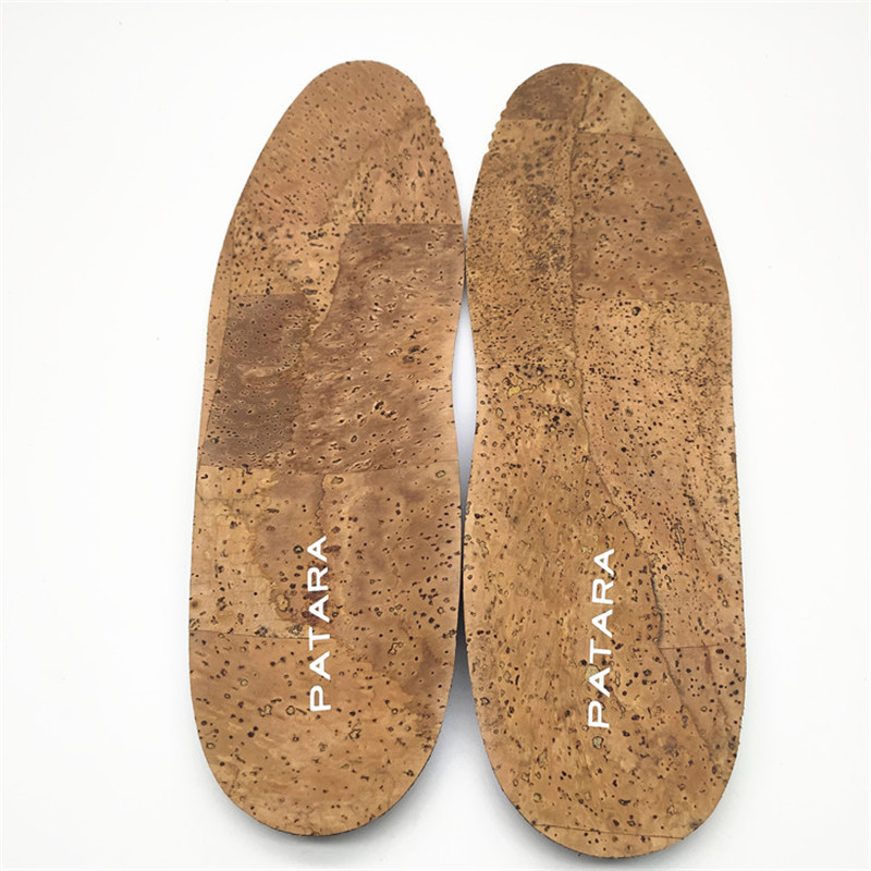 พังผืดที่ฝ่าเท้าบรรเทาอาการปวดส้นเท้าก่อนหมุนเท้าใส่ไม้ก๊อกพื้นรองเท้าผู้ชาย