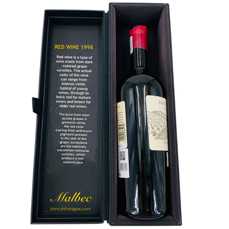 กล่องบรรจุภัณฑ์พรีเมี่ยมสำหรับไวน์กล่องไวน์บรรจุภัณฑ์ไวน์สุดหรู