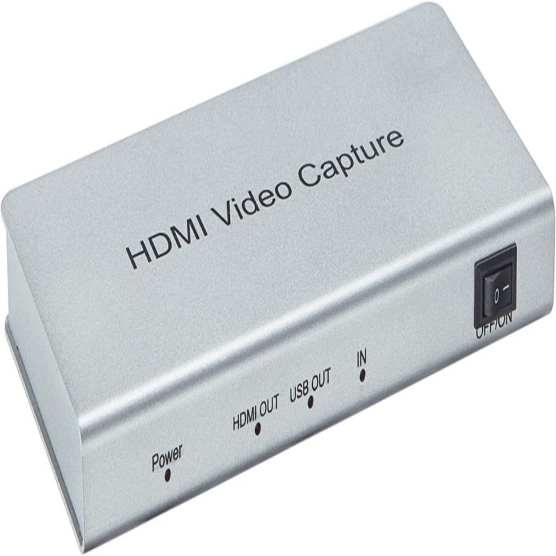 USB 3.0 HDMI Video Capture พร้อม HDMI Loopout, Coaxial, Optical Audio