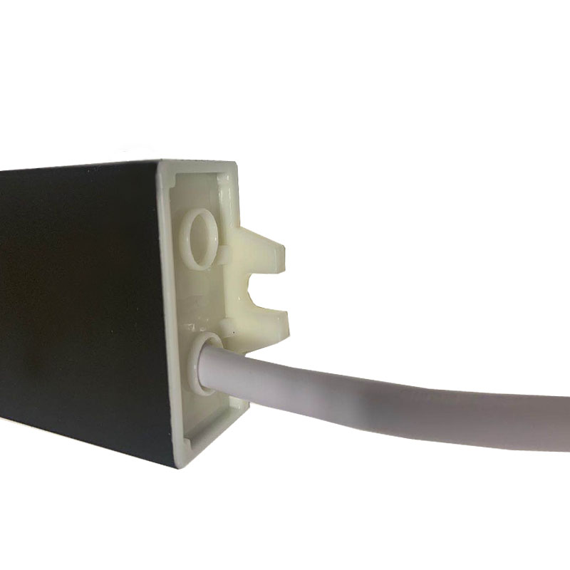 30w-12v 2.5a อลูมิเนียมสีเทาสีดำเปลือก LED สมาร์ทเฟอร์นิเจอร์เครื่องซักผ้า IP68 กล่องไฟ