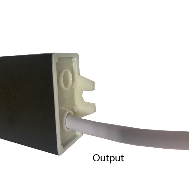 10w.1.2a-12V คุณภาพสูงความดันคงที่ทนต่อฝนสีเทาดำ LED แหล่งจ่ายไฟอลูมิเนียมเปลือกขับเคลื่อนแหล่งจ่ายไฟ