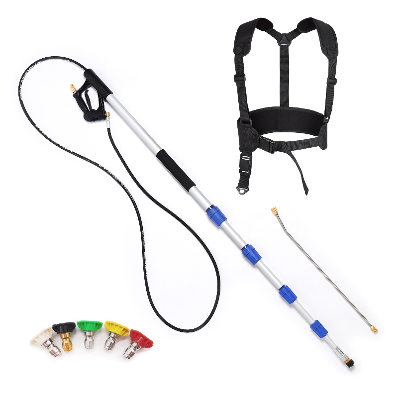 เครื่องฉีดน้ำแรงดันสูง 18 ฟุต 4000psi