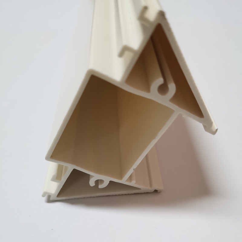 โปรไฟล์พลาสติกพีวีซีสําหรับการเลื่อนแสงของโปรไฟล์พลาสติกรีดเองจากผู้ผลิตพลาสติกจีน