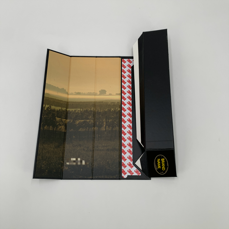 กำหนดเองทำกล่องขวดไวน์สำหรับกล่องไวน์แต่งงานแชมเปญ