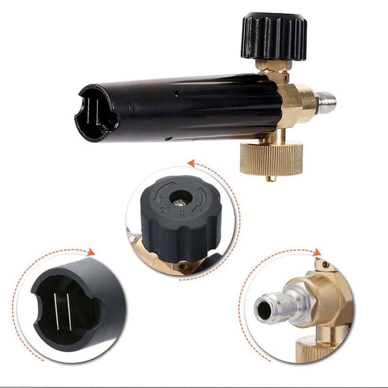 ปืนฉีดโฟมหิมะสำหรับล้างรถด้วยแรงดัน