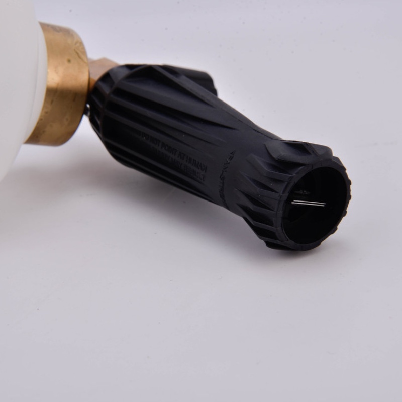 เครื่องฉีดน้ำแรงดันสูงสโนว์โฟมแลนซ์สำหรับเครื่องซักผ้าโฟมปืนใหญ่หัวต่อที่รวดเร็ว 1.5L