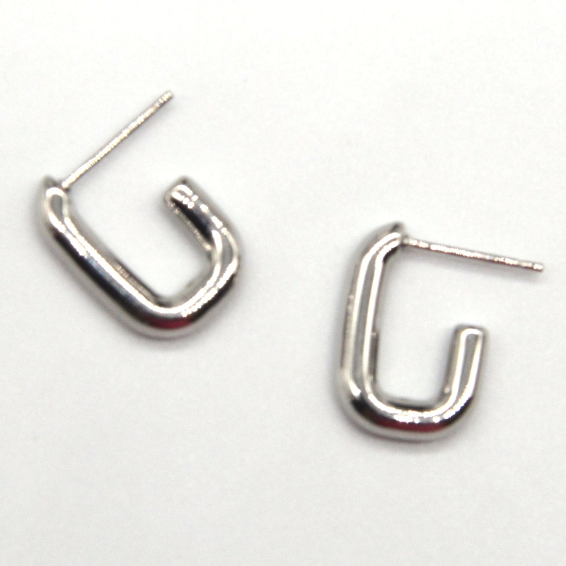 ต่างหูตัวอักษร Hypoallergenic หญิงรุ่นสาวสแตนเลสสตีลของขวัญฟรีสำหรับแฟนภรรยาลูกสาวและน้องสาวหลานสาวจีนโรงงานเครื่องประดับ Ruifanbao