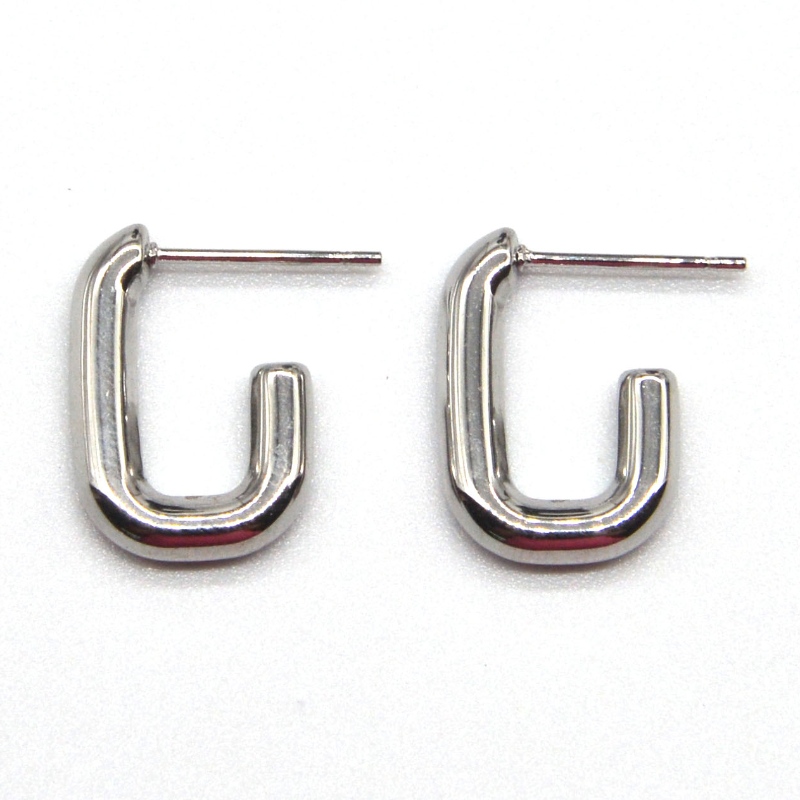 ต่างหูตัวอักษร Hypoallergenic หญิงรุ่นสาวสแตนเลสสตีลของขวัญฟรีสำหรับแฟนภรรยาลูกสาวและน้องสาวหลานสาวจีนโรงงานเครื่องประดับ Ruifanbao