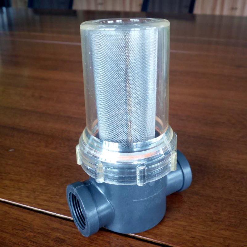 ตัวกรองท่อแบบอินไลน์หญิง NPT ขนาด 1 นิ้ว