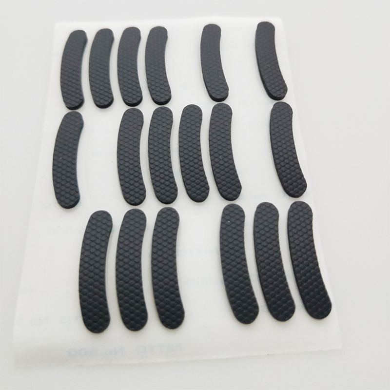 จัดหาเบาะป้องกันการลื่นไถล PORON สีดำโฟมกันกระแทกและป้องกันสิ่งแวดล้อมโฟมเสียง PORON ที่กำหนดเอง