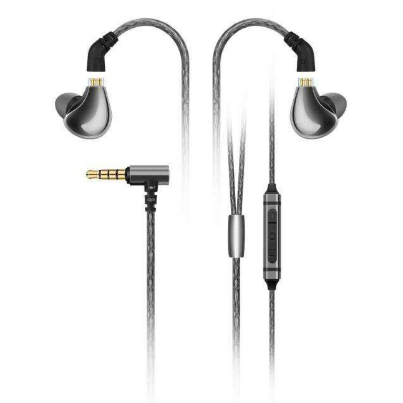 HIFI Bass In Ear Monitor หูฟังเทคโนโลยีไฮบริดหูฟังตัดเสียงรบกวนหูฟังแบบสปอร์ต