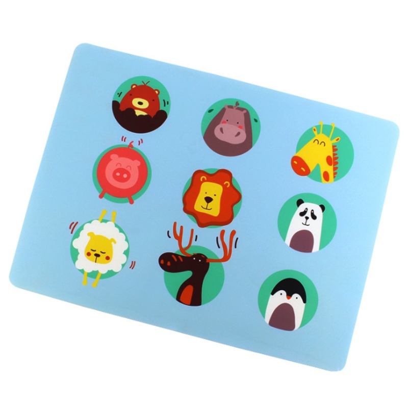 แผ่นพิมพ์การ์ตูนสี