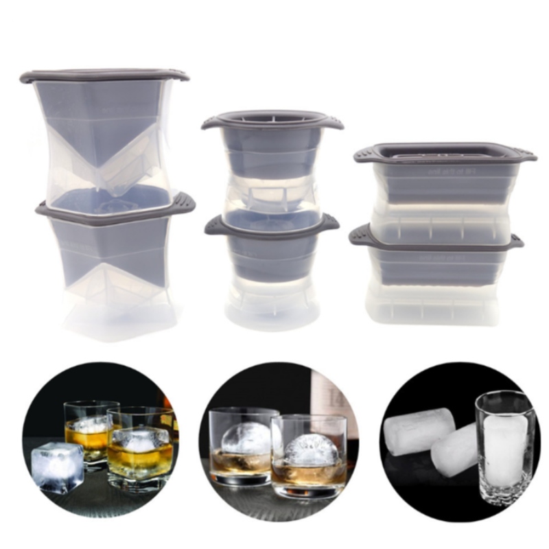 ฮ็อกกี้น้ำแข็งพลาสติกแม่พิมพ์ซิลิโคนพลาสติกฮ็อกกี้น้ำแข็งแช่แข็งอย่างรวดเร็วรอบแม่พิมพ์ฮ็อกกี้น้ำแข็งซิลิก้าเจลแช่แข็ง...